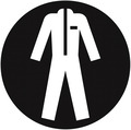 Brug arbejdstøj! + symbol